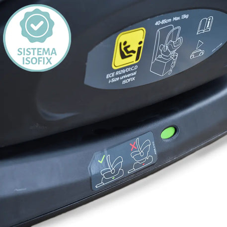 Porta bebé con base I-level con base para auto