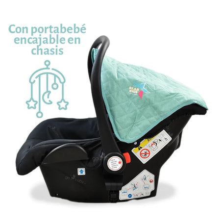 Carriola sistema de viaje Galaxis 4 en 1