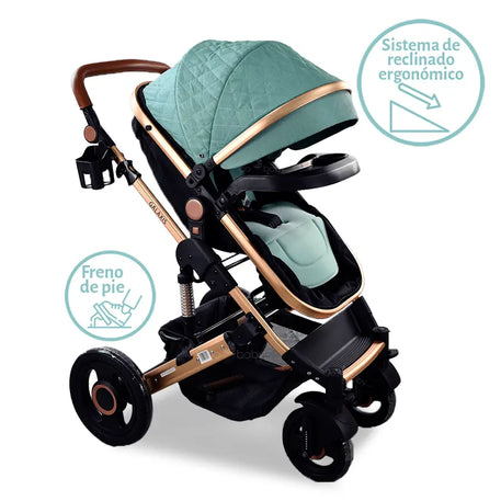 Carriola sistema de viaje Galaxis 4 en 1