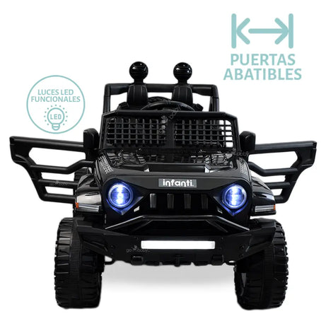 CAMIONETA ELECTRICA JEEP NEGRA web