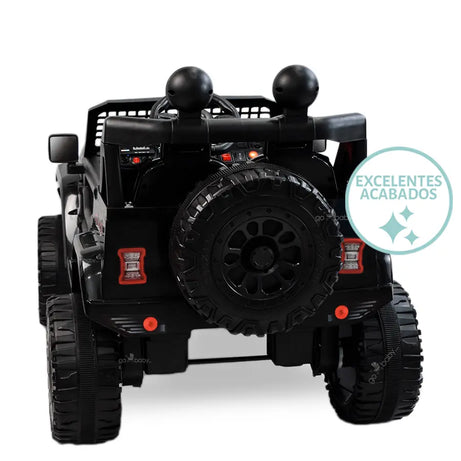 CAMIONETA ELECTRICA JEEP NEGRA web