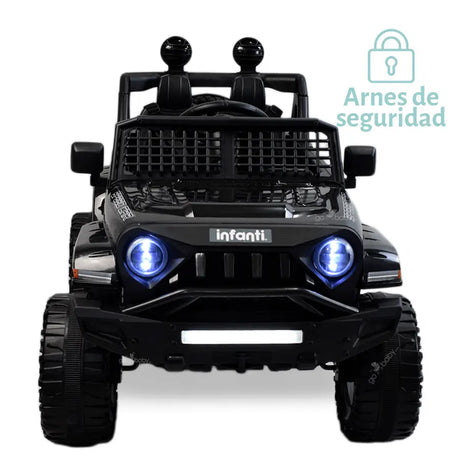 CAMIONETA ELECTRICA JEEP NEGRA web