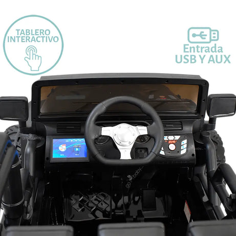 Carrito Eléctrico Tipo Jeep Wrangler Unlimited web