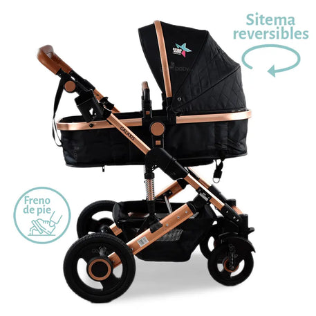 Carriola sistema de viaje Galaxis 4 en 1