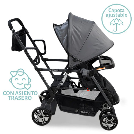 Carriola doble BT Sit & Stand