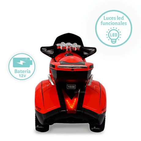 Trimoto Eléctrica Sport Rojo web