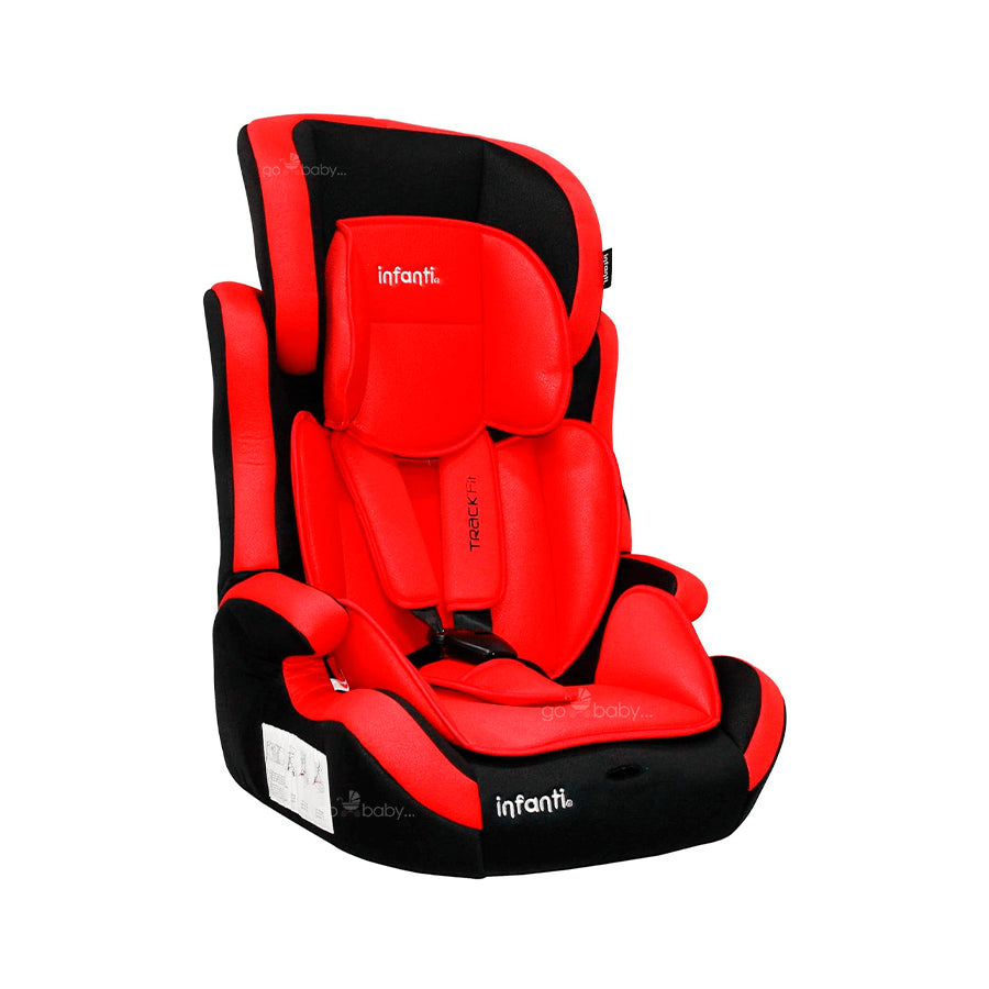 Autoasiento booster grupo 1,2,3 color rojo