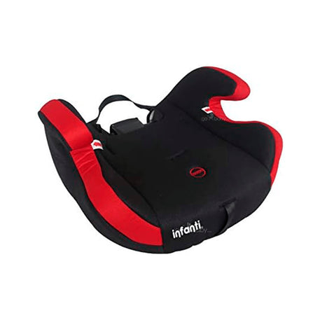 Autoasiento booster grupo 1,2,3 color rojo en modo booster