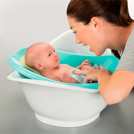 TINA DE BAÑO BLANCO AZUL SAFETY 1ST Custom Care