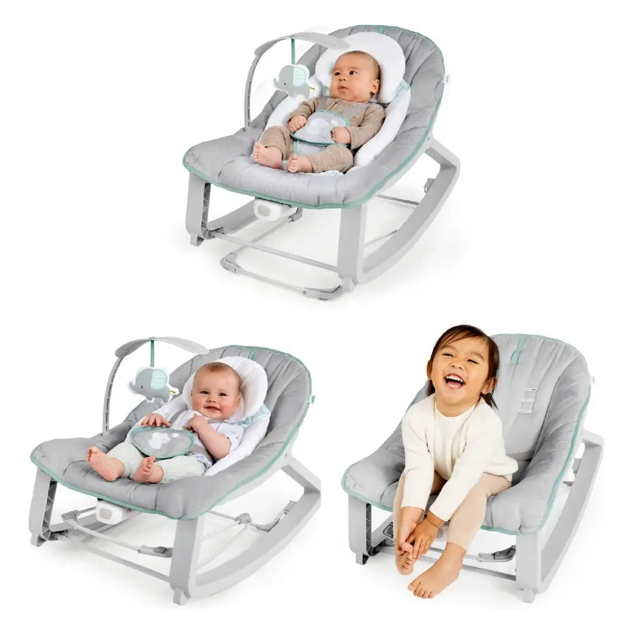 Asiento de Rebote 12428-EMEES Vibratorio 3 en 1 Keep Cozy Ingenuity