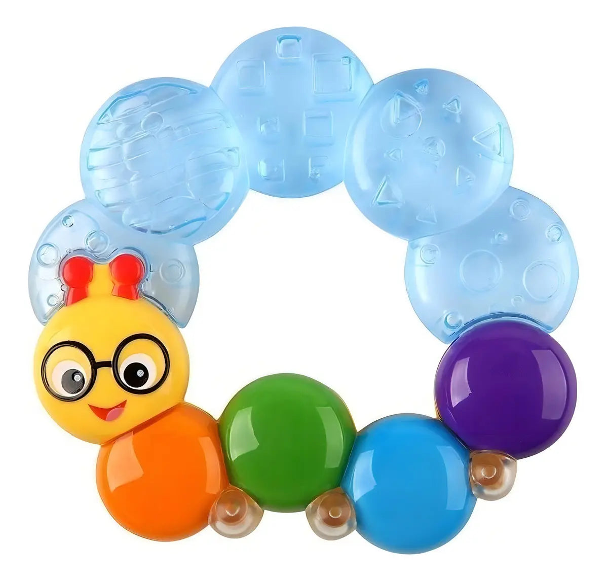 Mordedera refrigerable Baby Einstein Teether-pillar de oruga · 3+ meses
