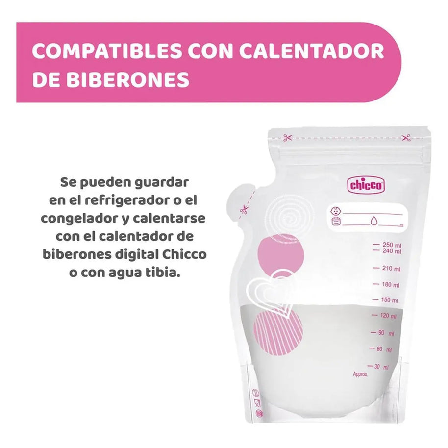 Bolsa de leche esterilizadas -30Pcs