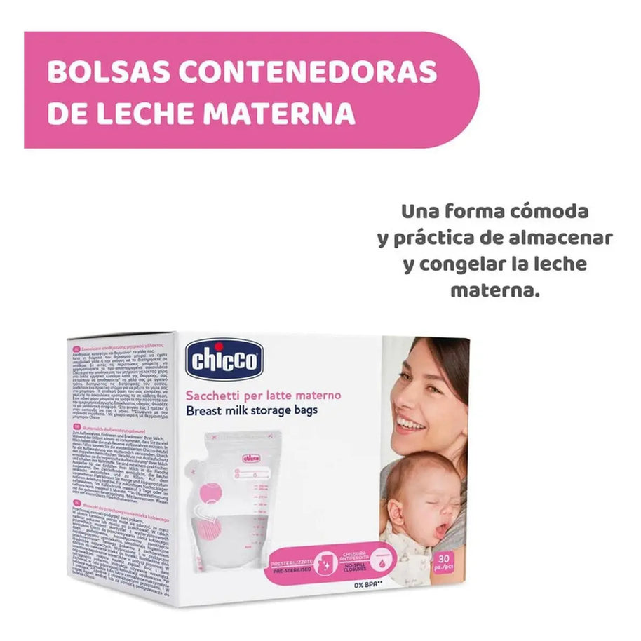 Bolsa de leche esterilizadas -30Pcs