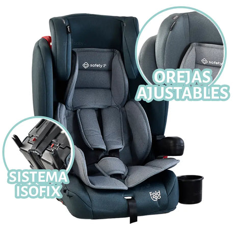 AUTOASIENTO FOLD GO GRIS