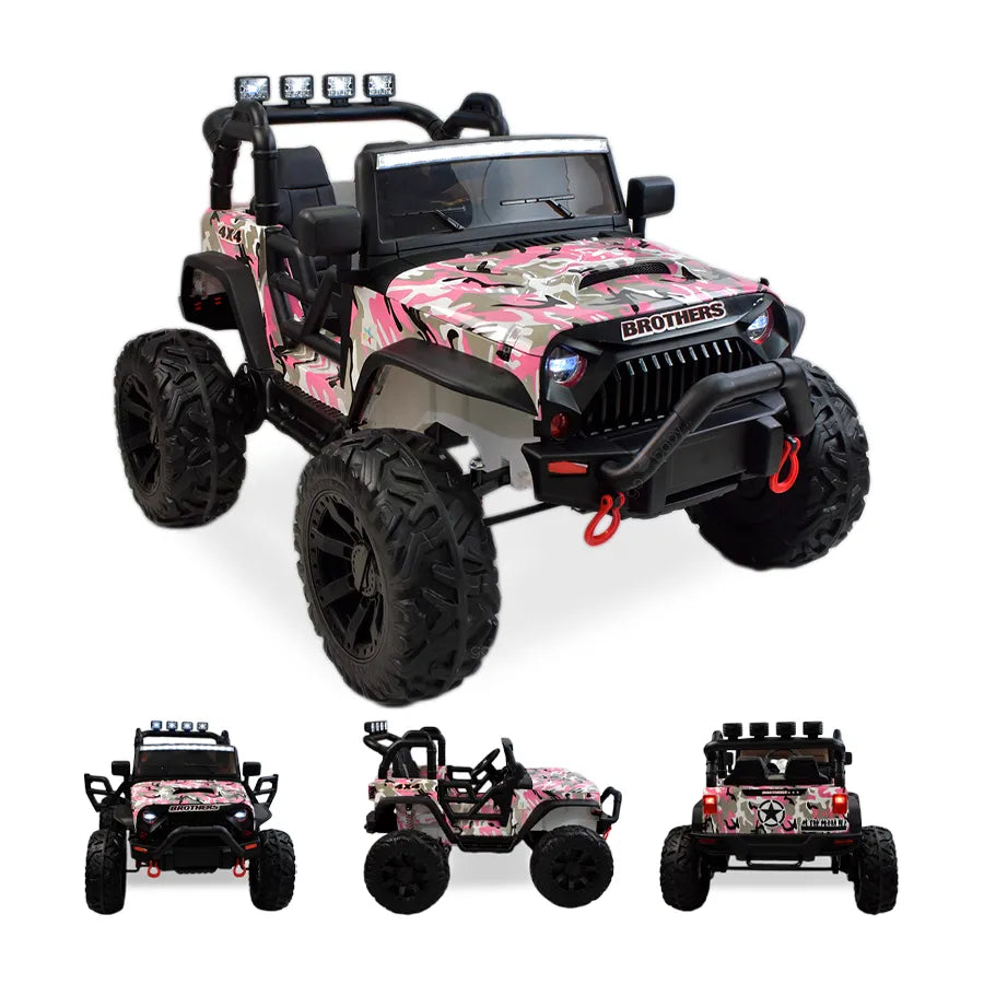 Carrito Eléctrico Tipo Jeep Wrangler Unlimited web