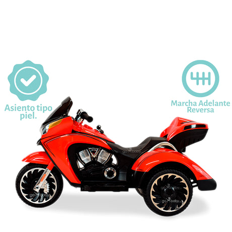 Trimoto Eléctrica Sport Rojo web