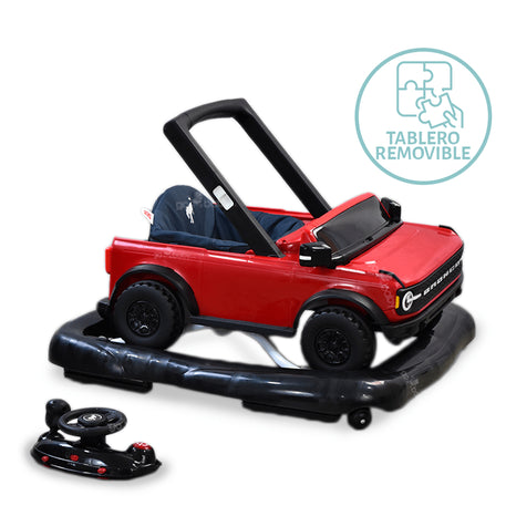 Andadera Andador Ford Bronco 4 En 1 Con Actividades 16650