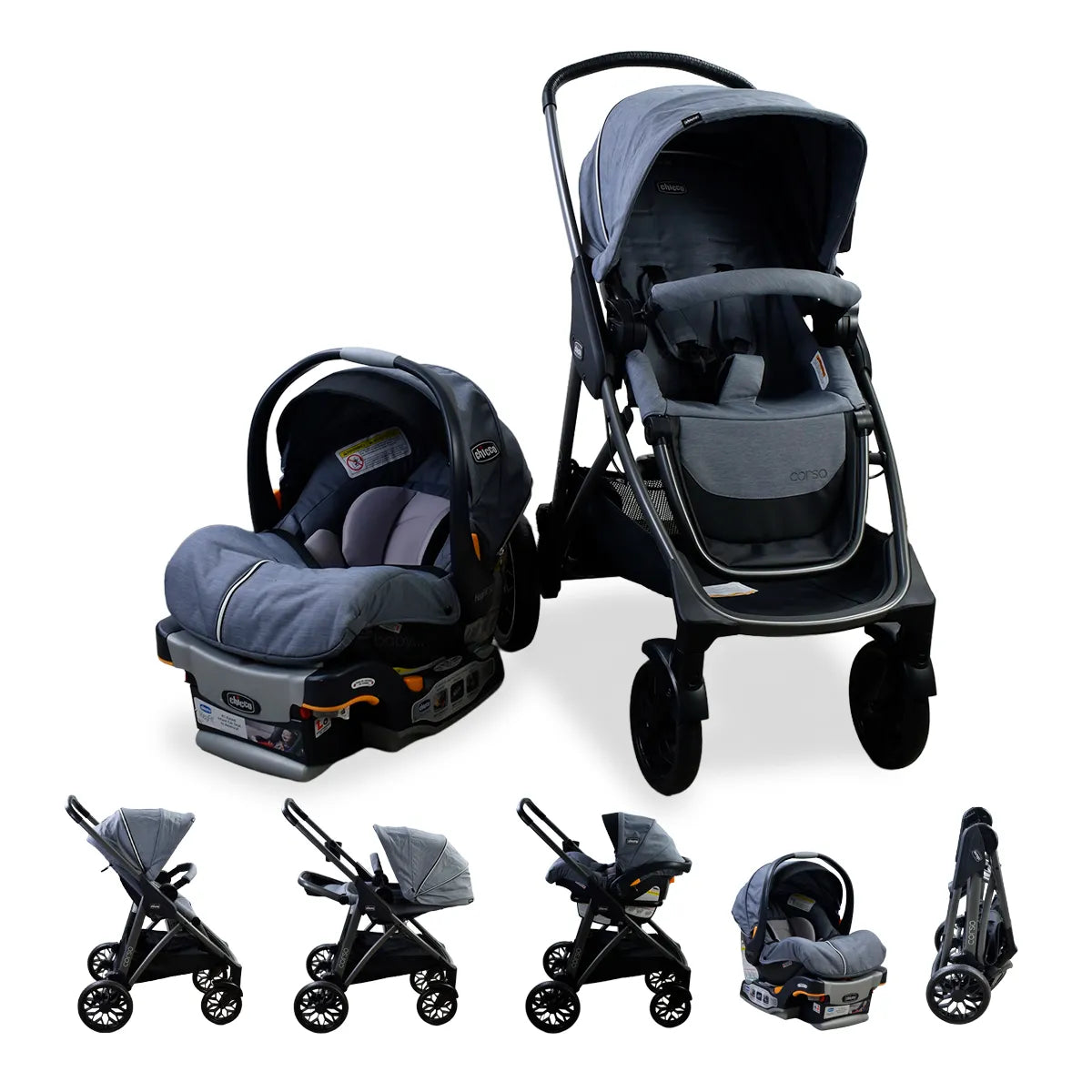 Carriola sistema modular corso silverspring