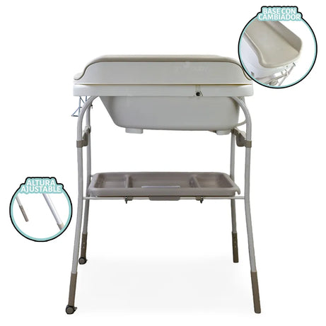 Bañera Cambiador Soft Bubble Armonia Motherpearl