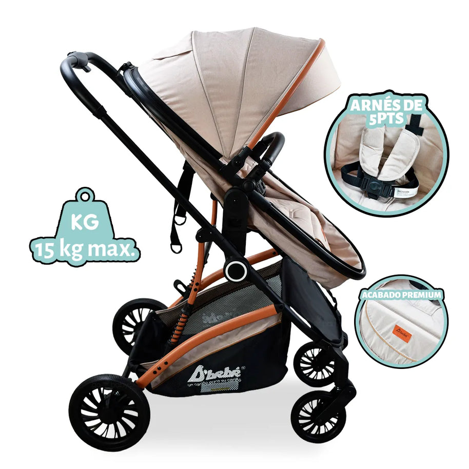 Carriola travel system 4 en 1 URBAN GO