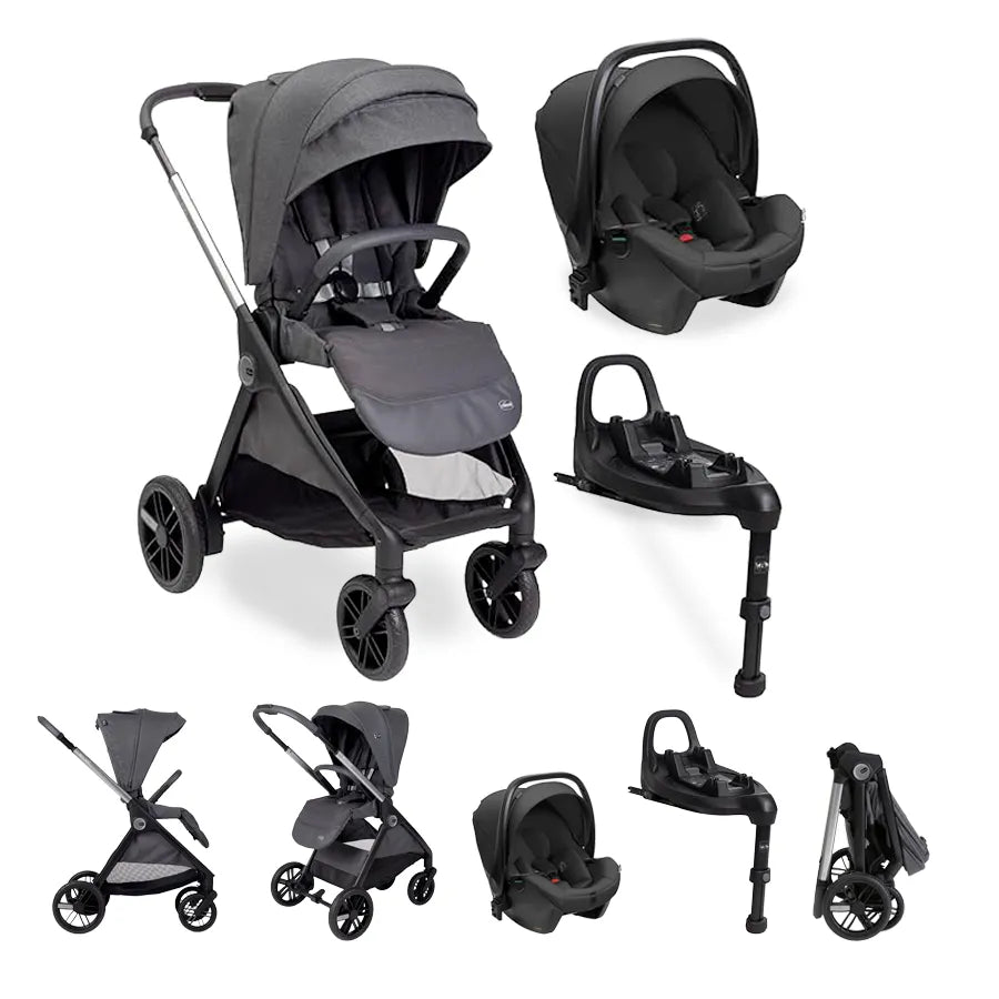 Silla de paseo BELLAGIO STROLLER BLACK SATIN TS