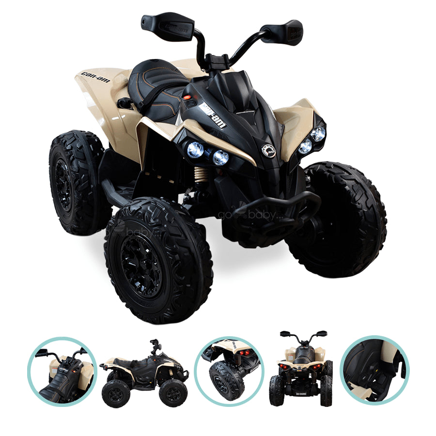 CUATRIMOTO ELECTRICA CAN-AM AZUL 4x4 renegade