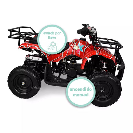 Cuatrimoto de gasolina 50CC web