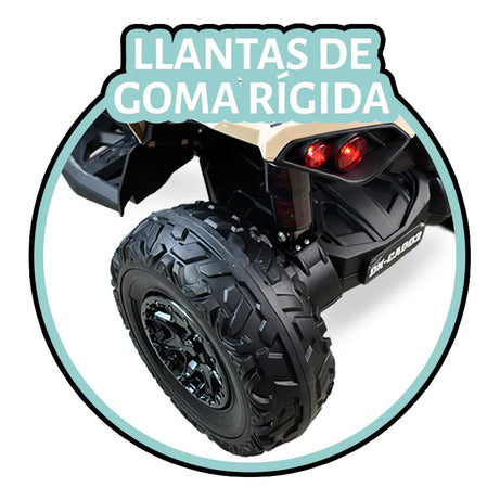 CUATRIMOTO ELECTRICA CAN-AM AZUL 4x4 renegade