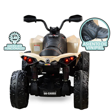 CUATRIMOTO ELECTRICA CAN-AM AZUL 4x4 renegade