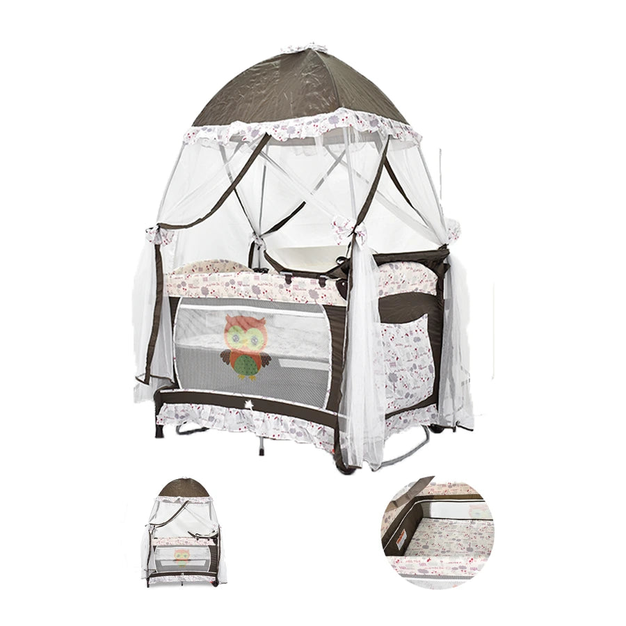 Cuna Corral Draco Beige