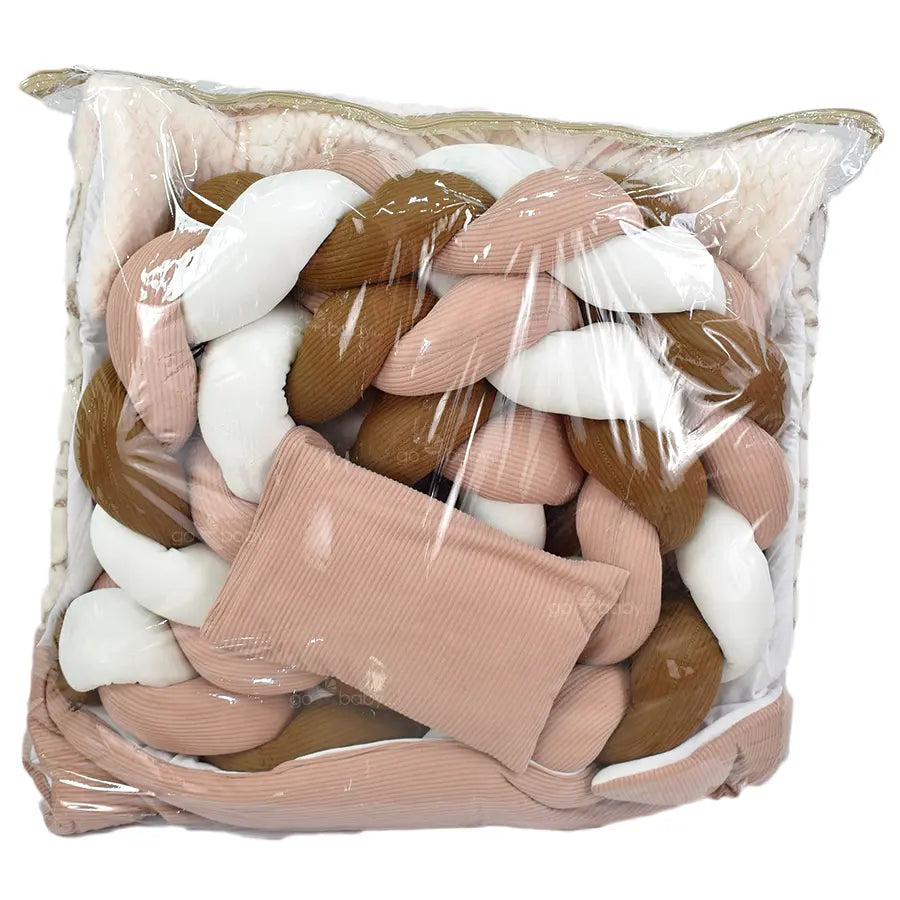 set edredon y trensa cc para corralito viajero (105*70) beige