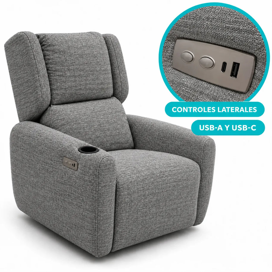 SILLON DE MATERNIDAD RECLINABLE CAPRI EL