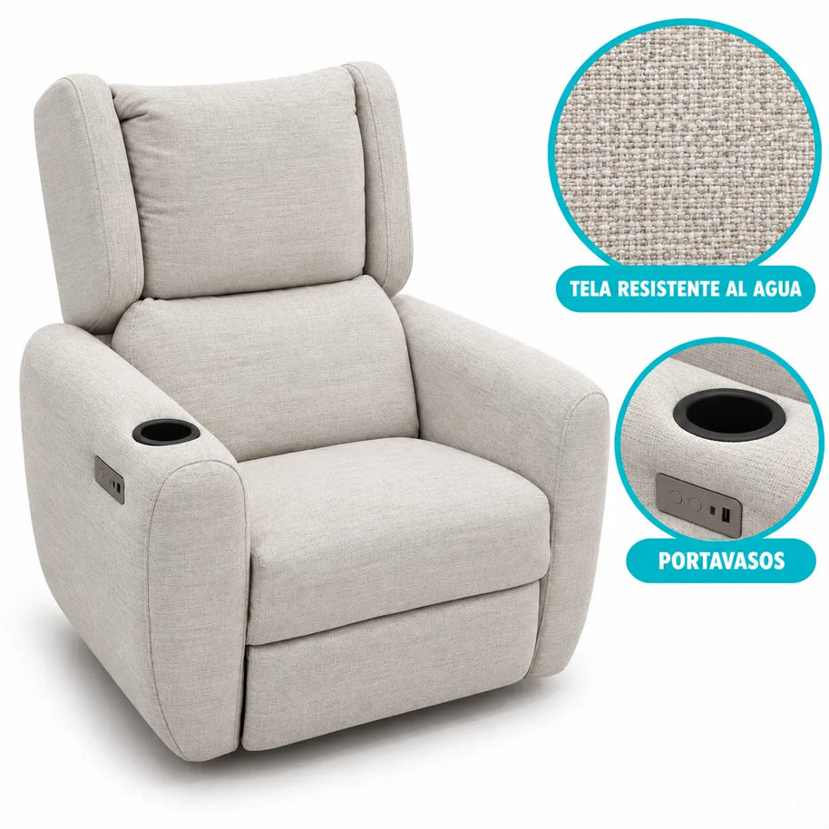 SILLON DE MATERNIDAD RECLINABLE CAPRI EL