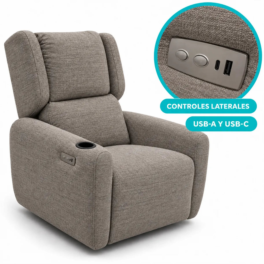 SILLON DE MATERNIDAD RECLINABLE CAPRI EL
