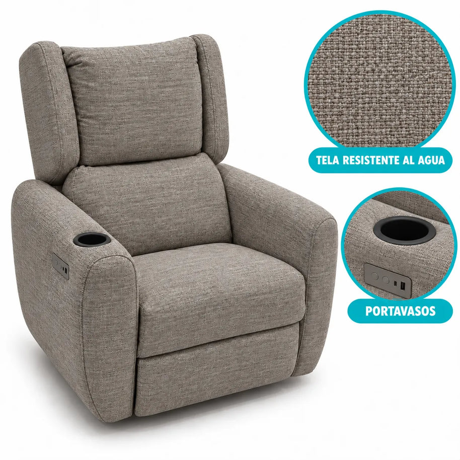 SILLON DE MATERNIDAD RECLINABLE CAPRI EL