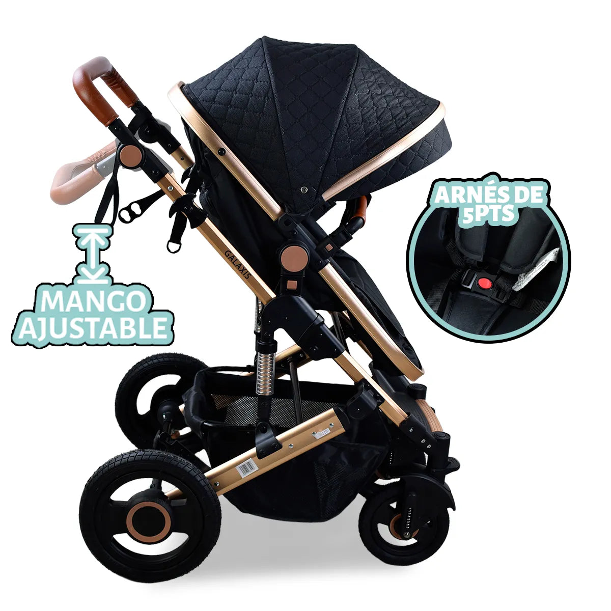 CARRIOLA 4 EN 1 GALAXIS TS CON BASE