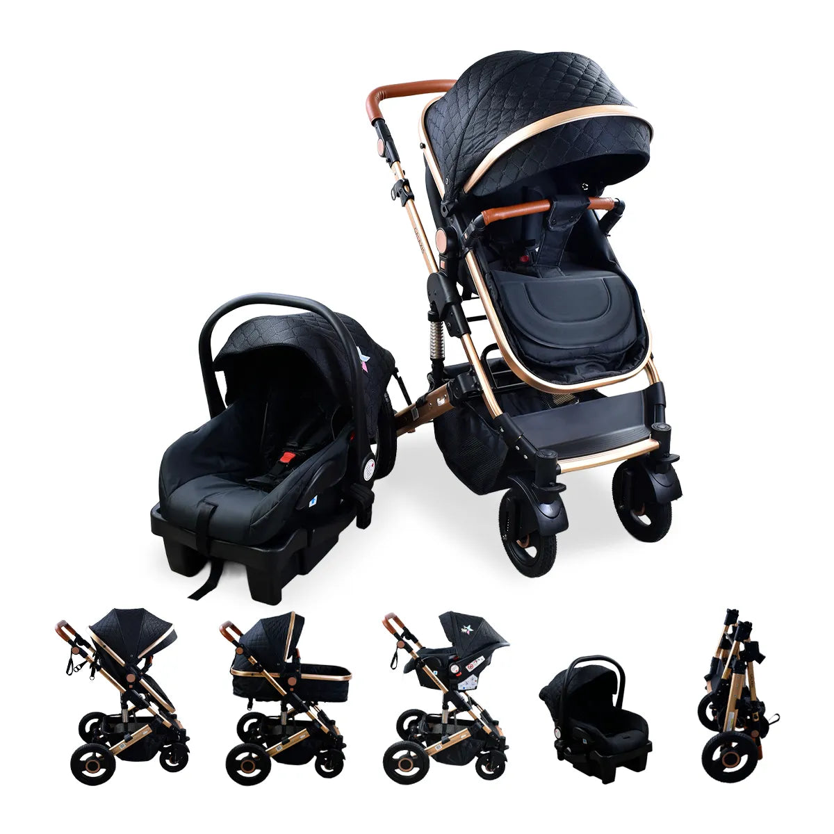 CARRIOLA 4 EN 1 GALAXIS TS CON BASE