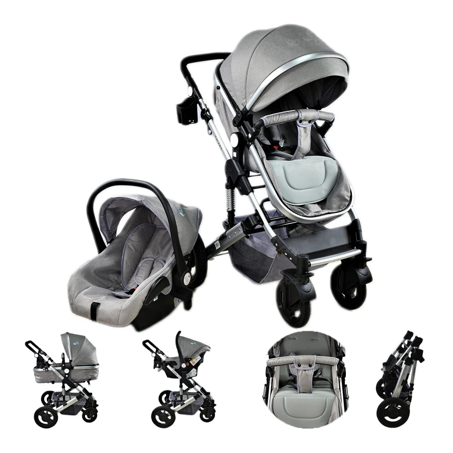 Carriola sistema de viaje Galaxis 4 en 1