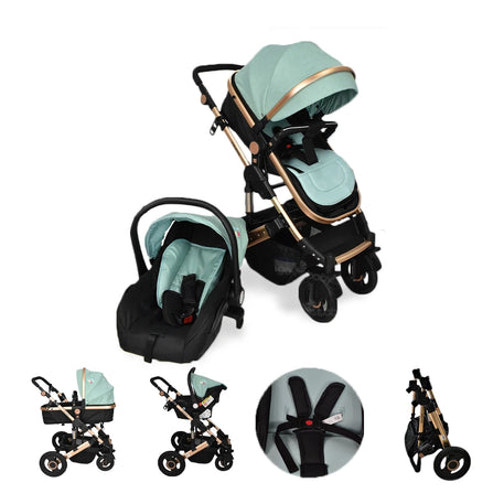 Carriola sistema de viaje Galaxis 4 en 1