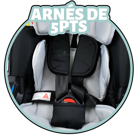 Carriola compacta 3 en 1 Luni