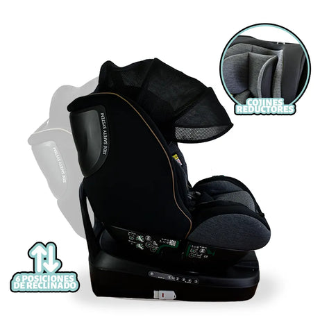 AUTOASIENTO SEAT3FIT IS AIR BLACK MELANG