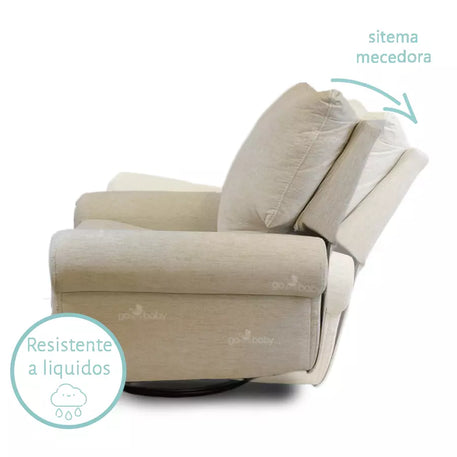 Sofá mecedora giratorio 360° Melody