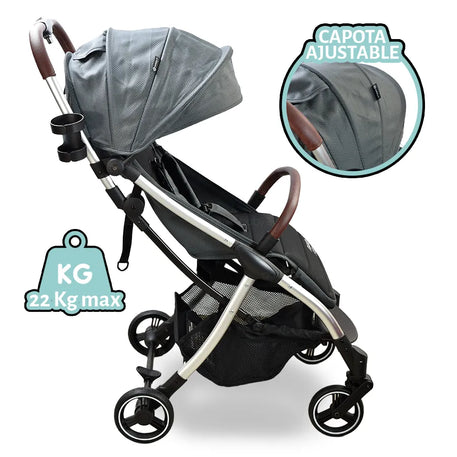 CARRIOLA NUVIA SLIM GREY