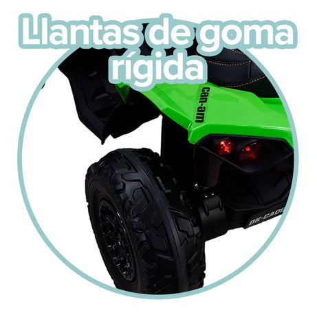 CUATRIMOTO ELECTRICA CAN-AM AZUL 4x4 renegade