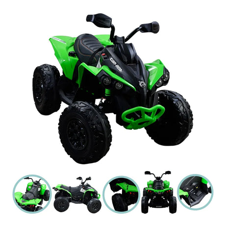 CUATRIMOTO ELECTRICA CAN-AM AZUL 4x4 renegade