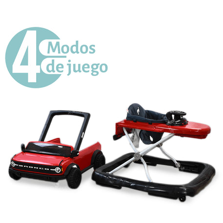Andadera Andador Ford Bronco 4 En 1 Con Actividades 16650