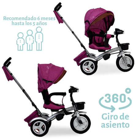 Triciclo premium 4 en 1 5532