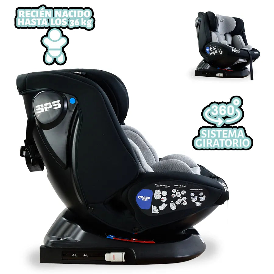 AUTOASIENTO ROTATE FIX 360