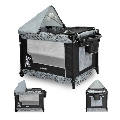 Corral/colecho silver para niño y niña