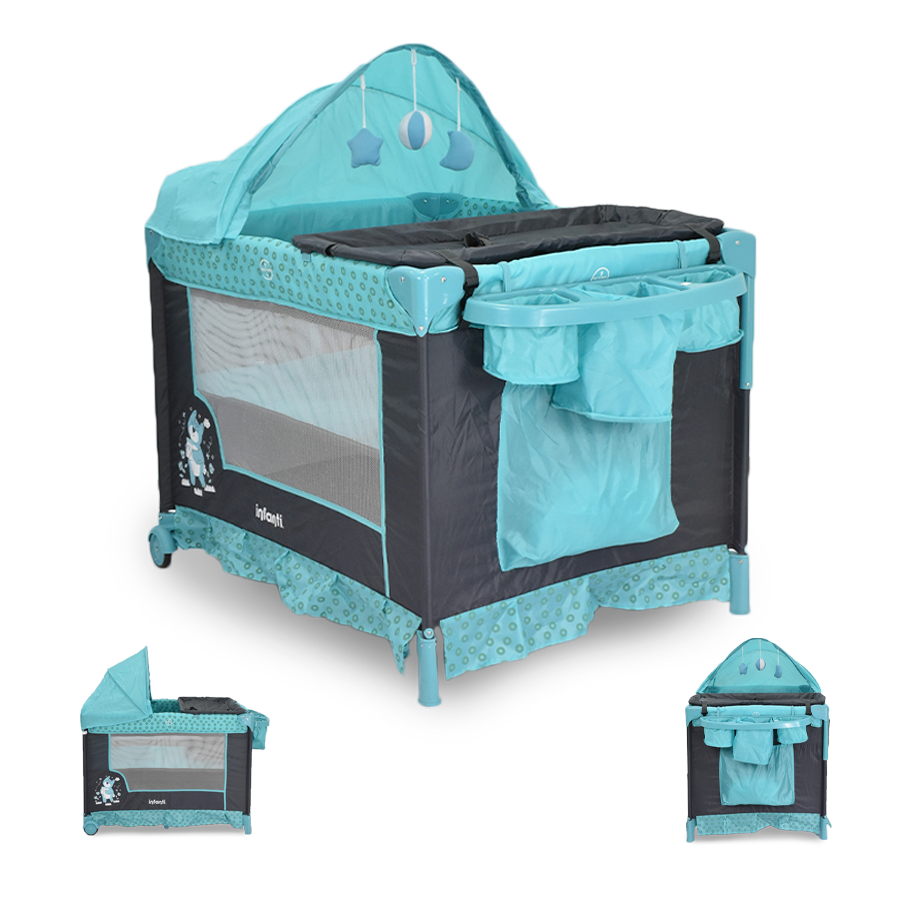 Corral/colecho silver para niño y niña